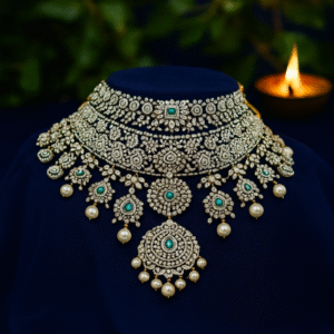Indian choker jewelry